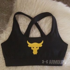 Under Armour x The Rock bra